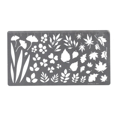 Soft Pastel Art Stencil, Assorted Designs