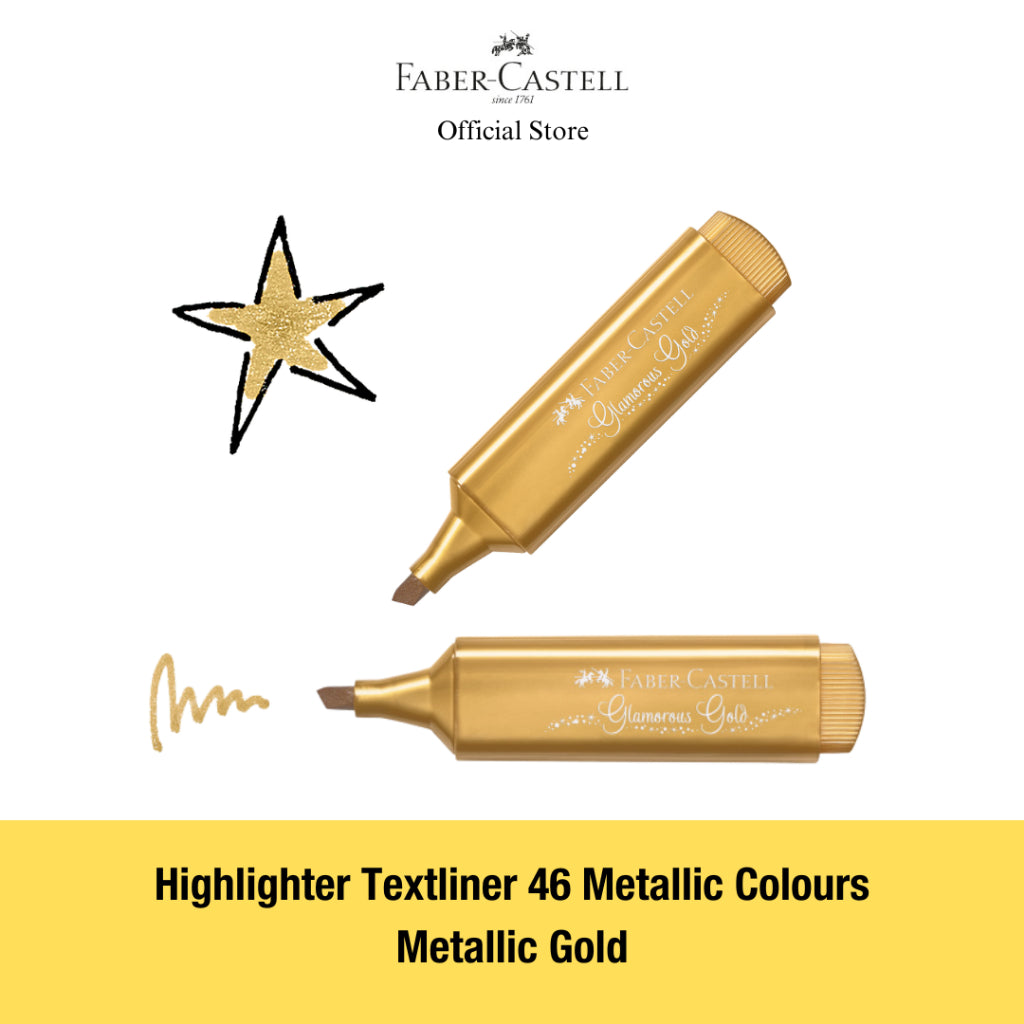 Textliner 46/48 - Highlighter Pastel/Metallic/ Fluorescent Individual Colours (Mix & Match)