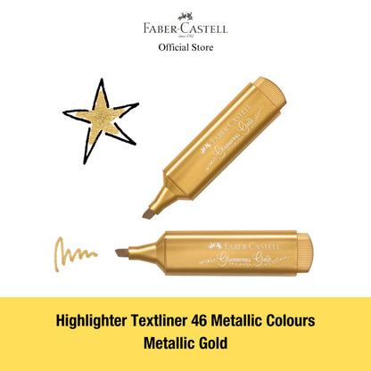 Textliner 46/48 - Highlighter Pastel/Metallic/ Fluorescent Individual Colours (Mix & Match)
