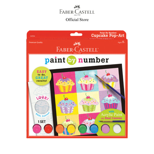Paint By Number, Cupcake Pop-Art