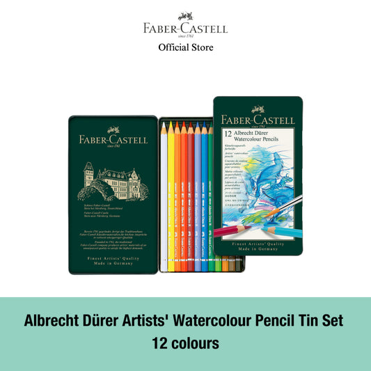 Faber-Castell Albrecht Dürer Artists' Watercolour Pencil Tin, 12/24/36-pieces