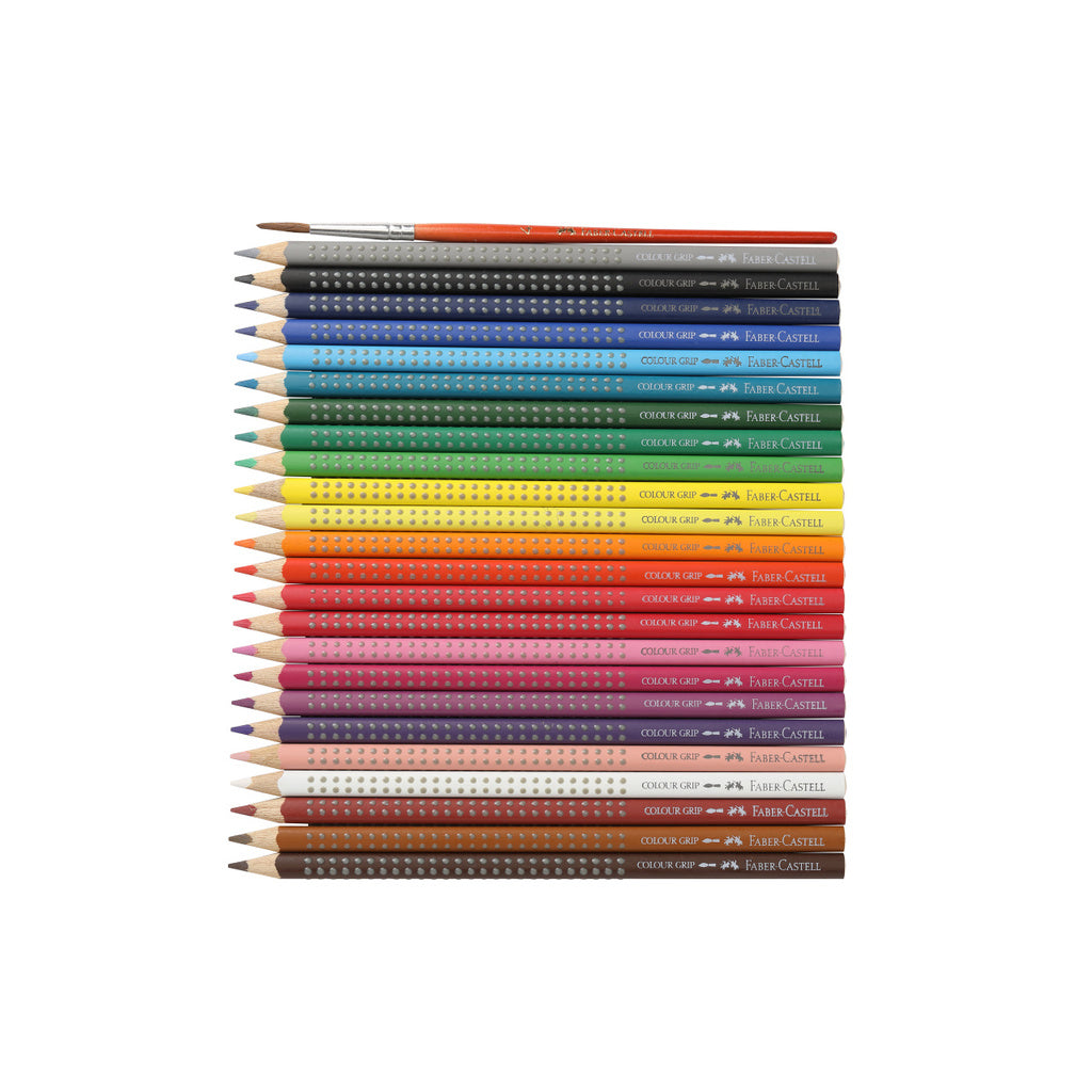 Grip Watercolour Pencils, 24-pieces (FSC)