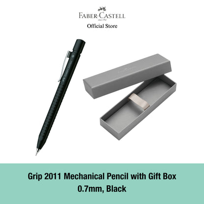 Grip 2011 Mechanical Pencil with Gift Box, Black/Classic Blue/Silver 0.7mm