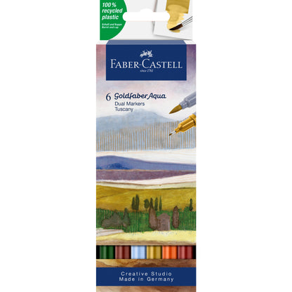 Goldfaber Aqua Dual Watercolour Markers sets of 6/12/18/24