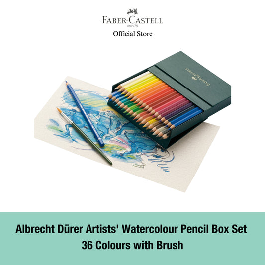 Faber-Castell Albrecht Dürer Artists' Watercolour Pencil Studio Box, 36-pieces