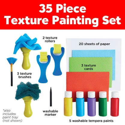 Young Artist Texture Painting Set - for young children