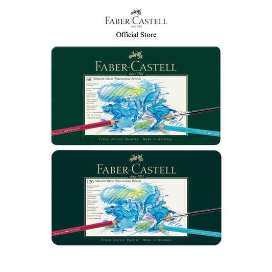 Faber-Castell Albrecht Dürer Artists' Watercolour Pencil Tin, 60/120 colours