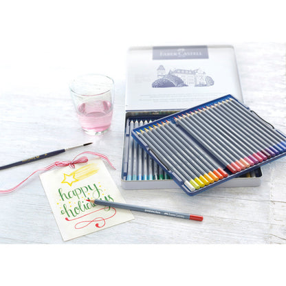 Goldfaber Aqua Watercolour Pencil Tin, 12/24/36/48-pieces