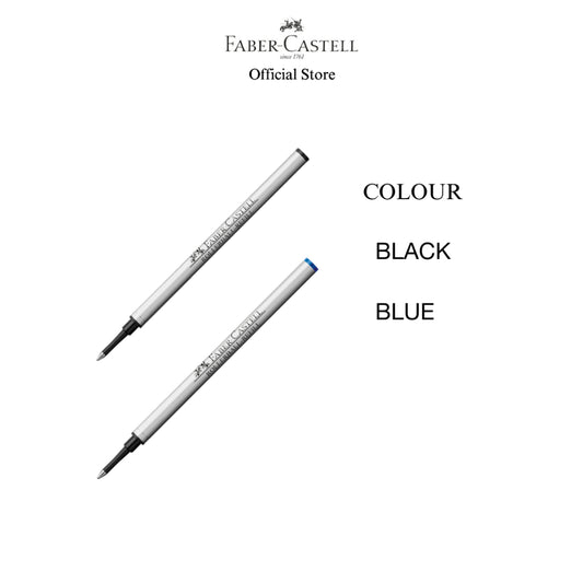 Refill for Fine Writing Rollerball Pen, Black/Blue