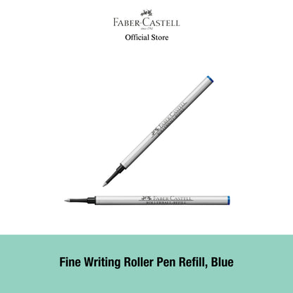 Refill for Fine Writing Rollerball Pen, Black/Blue