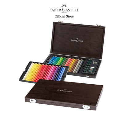 Polychromos Artists' Colour Pencil in Wooden Case, 48/72/120 pieces