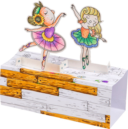 Connector Pen Colouring Set in Ballerina Music Box