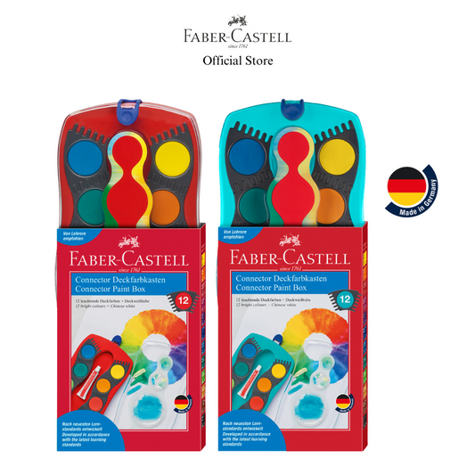 Faber-Castell Connector Paint Box 12 colours