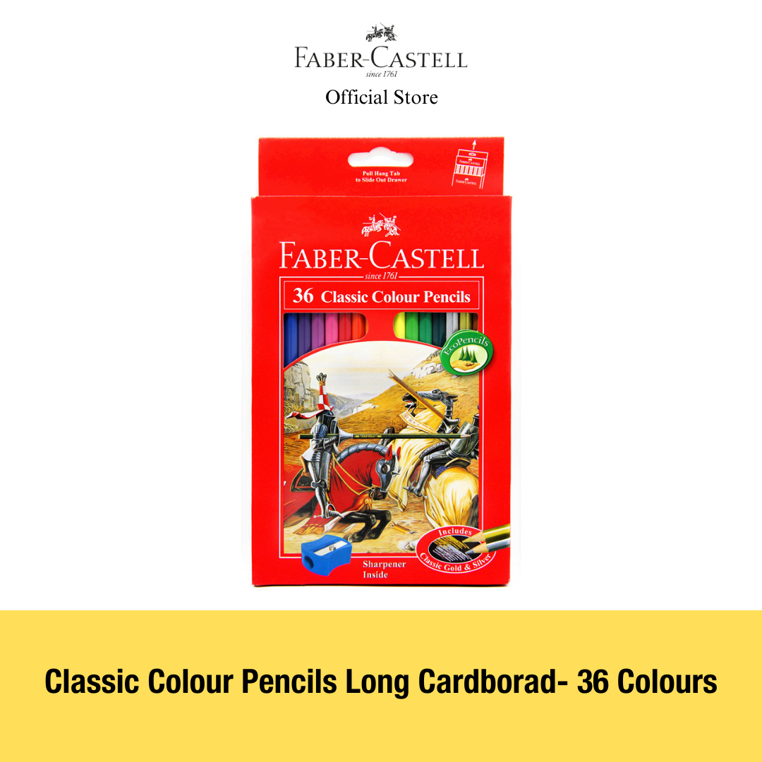 Classic Colour Pencils in Cardboard Set (FSC), Various Size