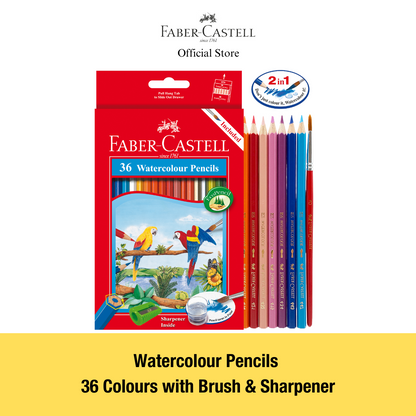 Watercolour Pencils Set in Cardboard Case (FSC)