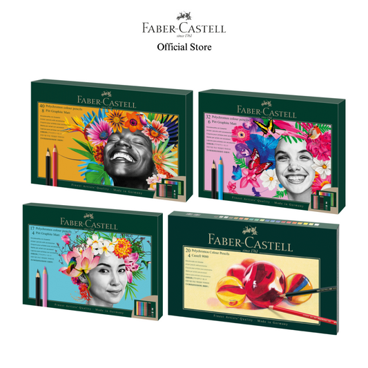 Polychromos and Pitt Graphite Matt Gift Art Set, Gift Set/23/40/50 pieces