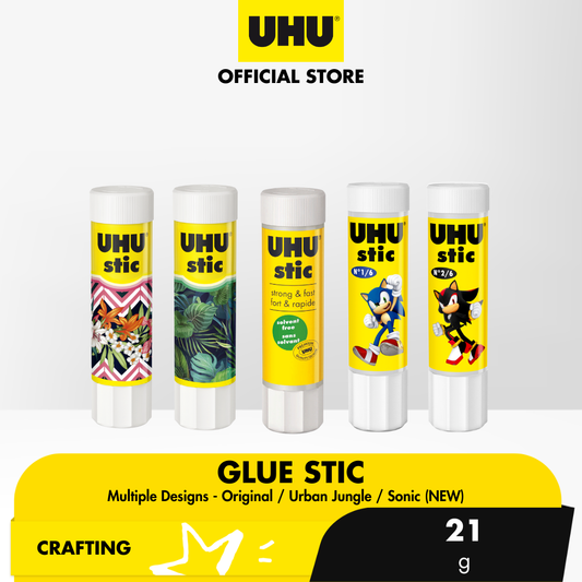 Stic Glue Stick (Assorted Designs), 21g