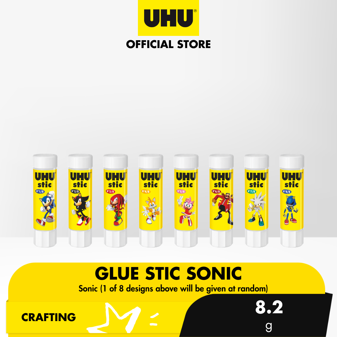 Stic Glue Stick (Assorted Designs), 8.2g