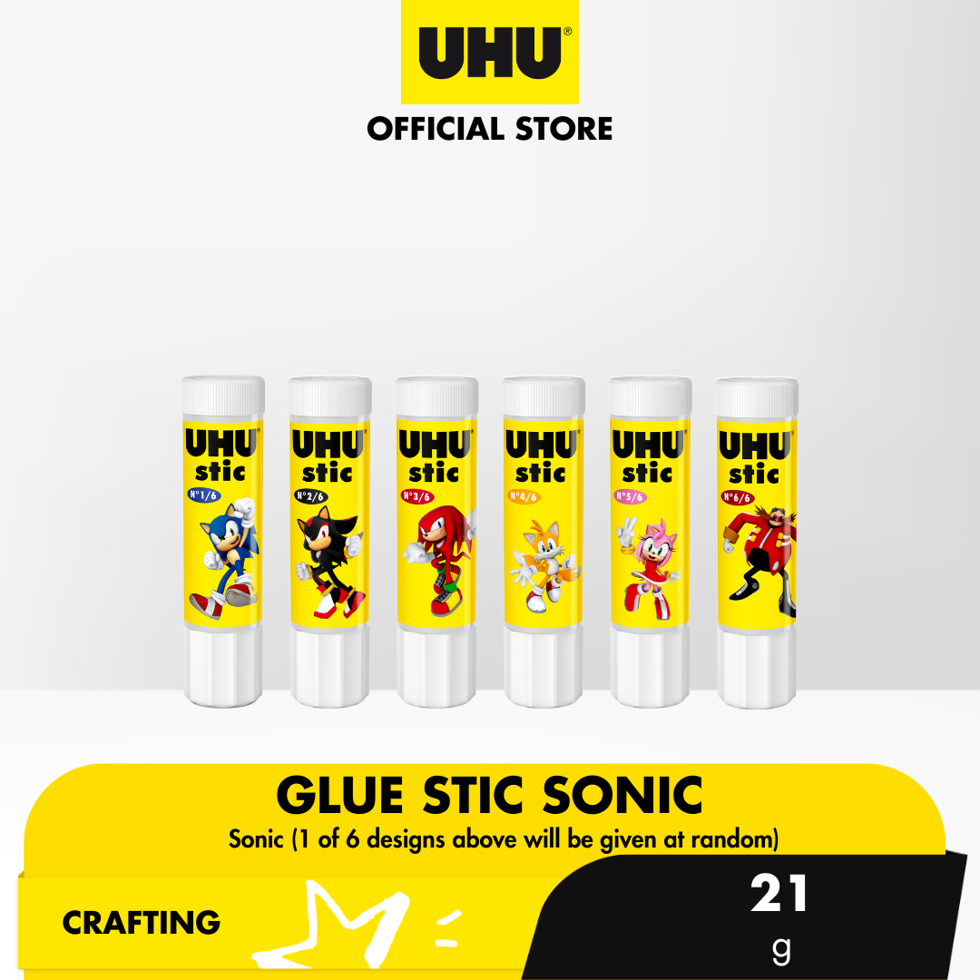 Stic Glue Stick (Assorted Designs), 21g