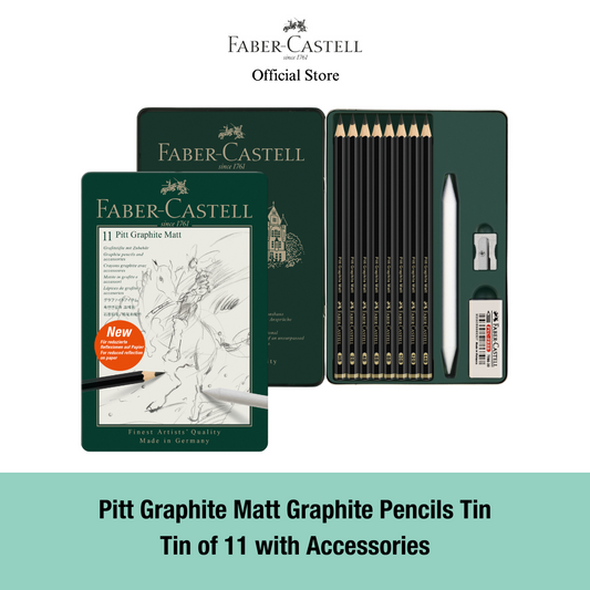 Faber-Castell Pitt Graphite Matt Pencils
