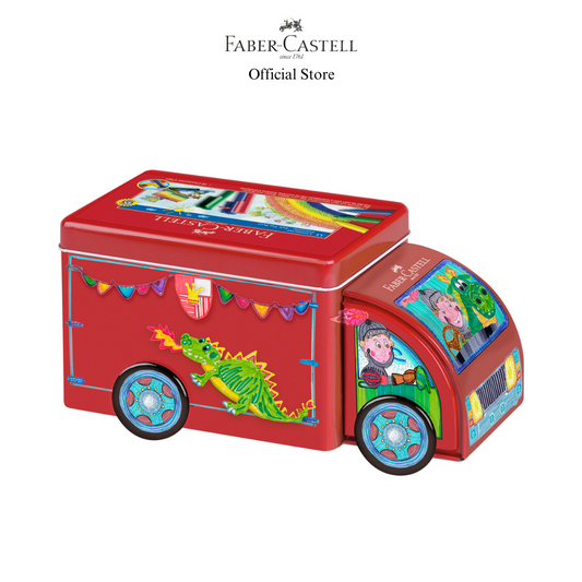 Faber-Castell Connector Pen Colouring Set in Truck,  33-pieces