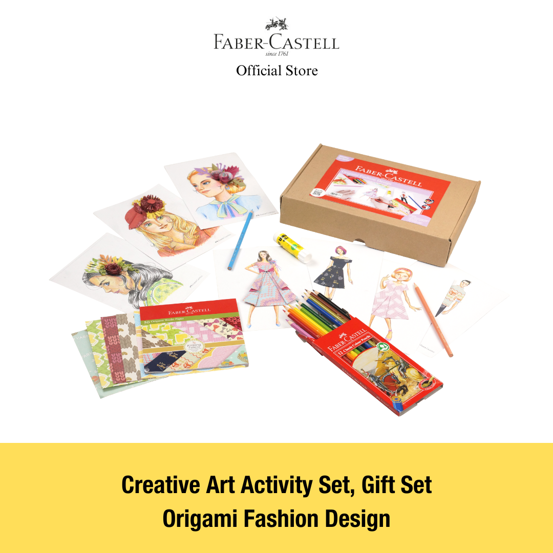 Creative Art Activity Sets, Stone Deco Art/Totebag/Origami Fashion