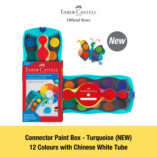 Faber-Castell Connector Paint Box 12 colours